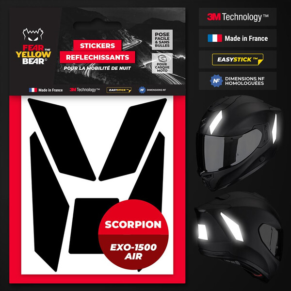 Reflecterende stickers SCORPION Exo 1500 Air™
