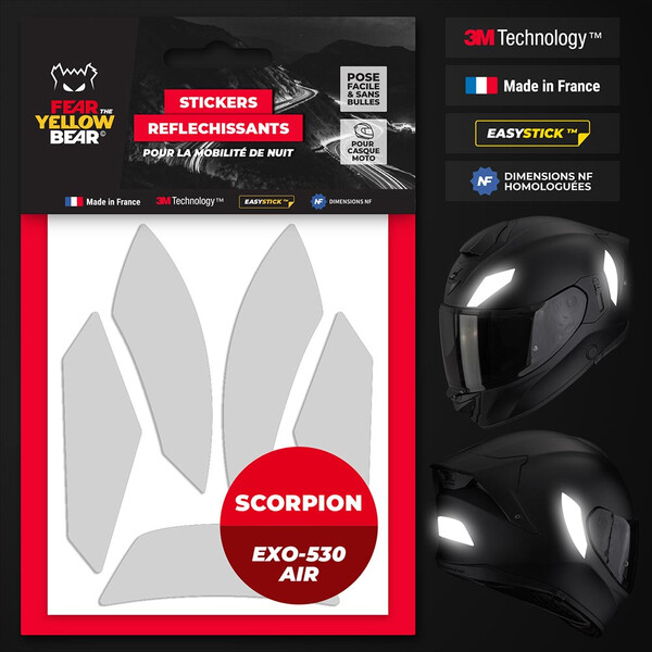 Reflecterende stickers SCORPION Exo 530 Air™