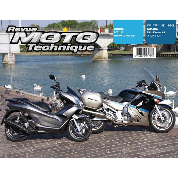 Rmt 162 HONDA PCX 125 (2010 en 2011) en YAMAHA FJR 1300 (2006-2011)