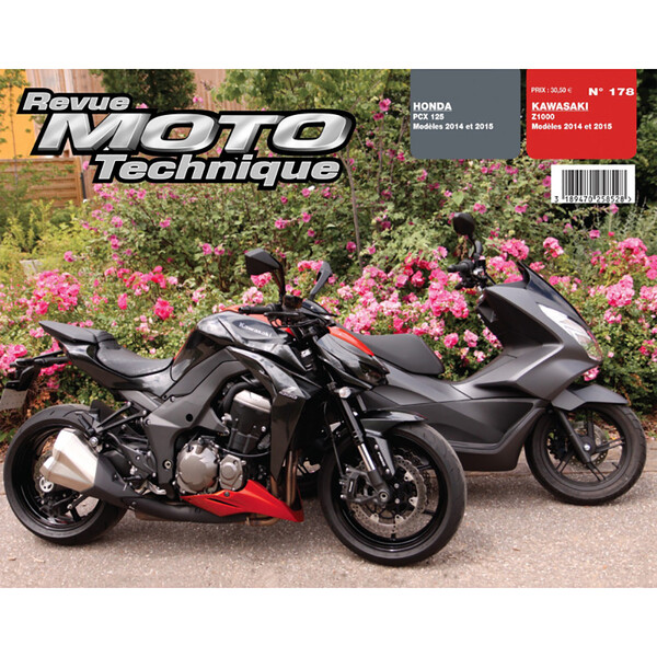 RMT 178 KAWASAKI Z1000 (2014-2015) en HONDA PCX125 (2014-2015)