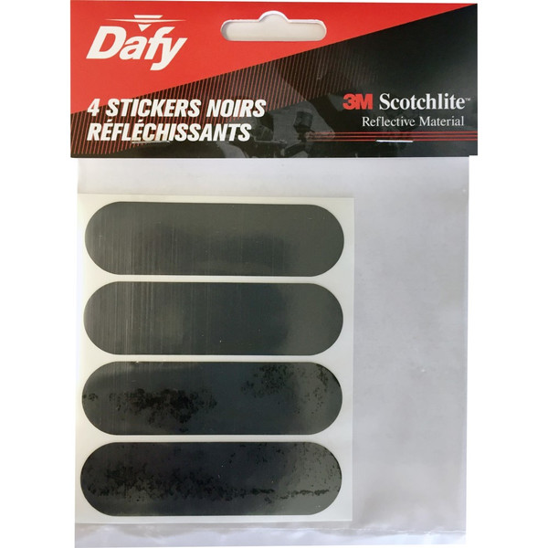 4 reflecterende stickers Dafy Moto