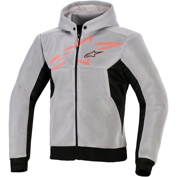 Chrome Superairflow hoodie met rits
