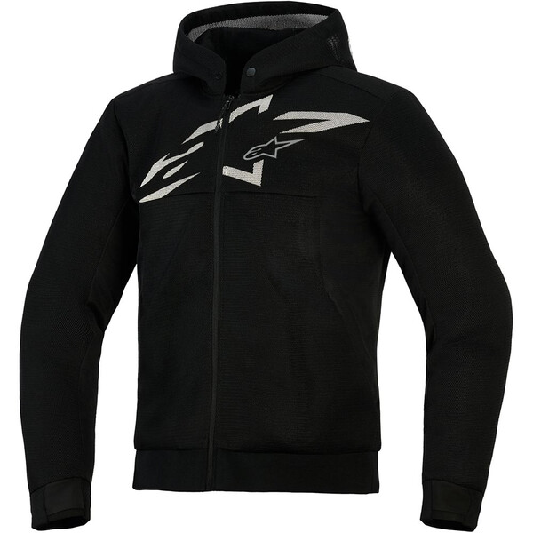 Chrome Superairflow hoodie met rits