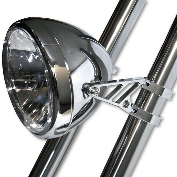 CNC aluminium koplampbeugel - vorkdiameter 42-43 mm