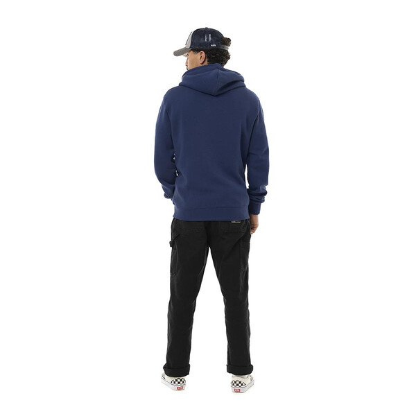 Free-sweater met capuchon en ritssluiting