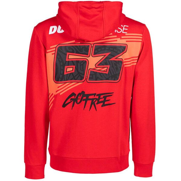 Dubbele Bagnaia capuchon met rits