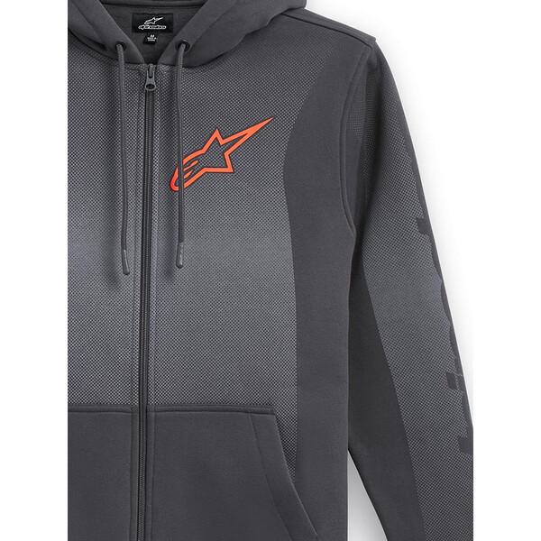 Opkomende zip-up hoodie