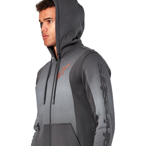 Opkomende zip-up hoodie