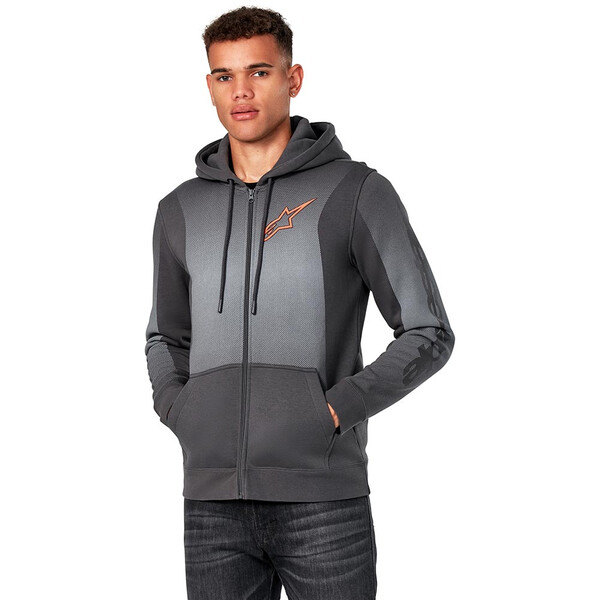 Opkomende zip-up hoodie