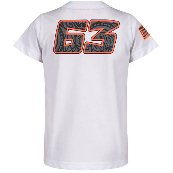 T-shirt voor kinderen Pecco Bagnaia 63