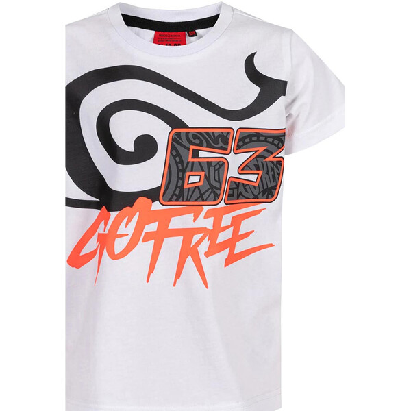 T-shirt voor kinderen Pecco Bagnaia 63