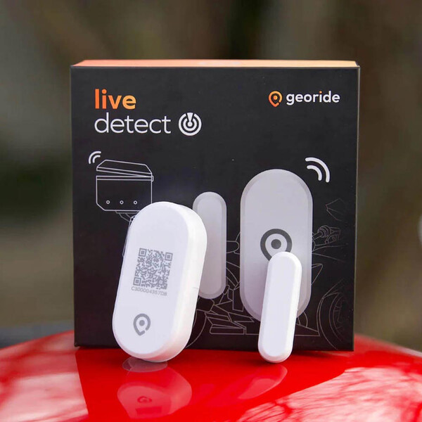 Live detectie - Waarschuwingen voor openen koffer, koffer of garage | GeoRide 3s