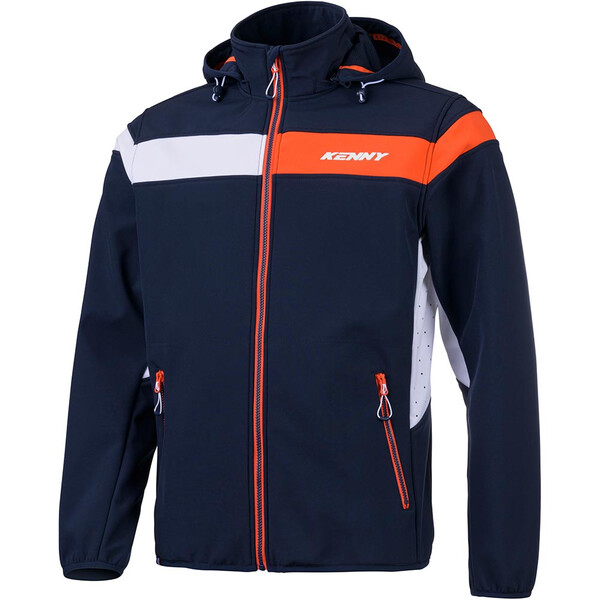 Softshell Racing jas met rits