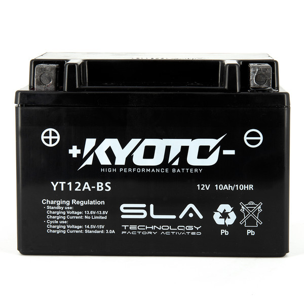 YT12A-BS SLA AGM-batterij Kyoto