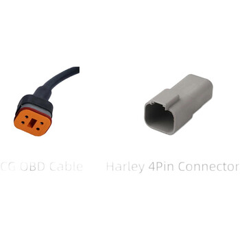 CG OBD - Harley Davidson 4-pins adapterkabel CHIGEE