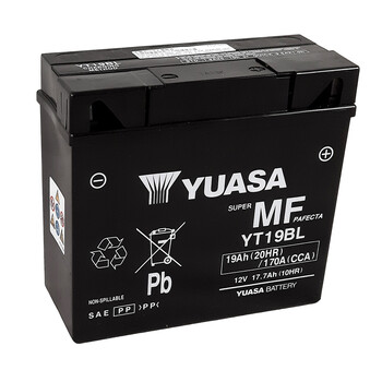 YT19BL-BS SLA AGM-batterij Yuasa