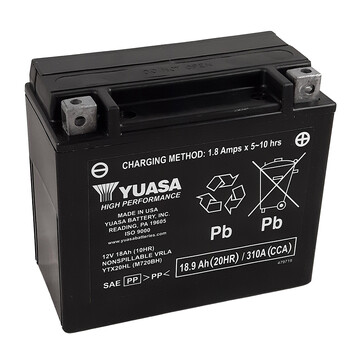 YTX20HL-BS SLA AGM-batterij Yuasa