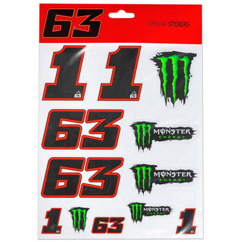 Groot Monster Bagnaia stickers VR46
