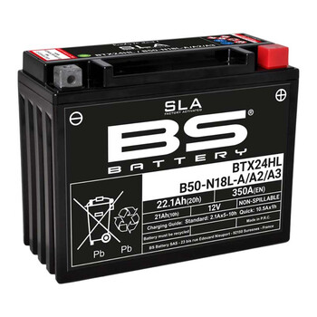 BTX24HL/B50-N18L-A/A2/A3 SLA batterij BS Battery