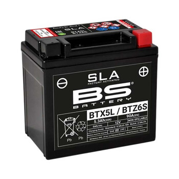 BTX5L / BTZ6S SLA-batterij BS Battery