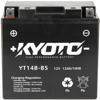 YT14B-BS SLA AGM-batterij Kyoto