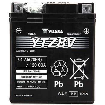 YTZ8-V SLA AGM-batterij Yuasa