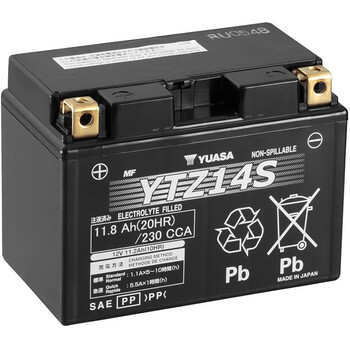 Batterijen YTZ14S SLA AGM Yuasa
