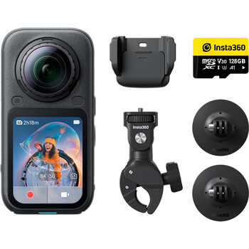 X6-camera - Motorfiets-pakket insta360