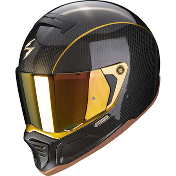 Exo-HX1 Carbon SE Solid-helm Scorpion