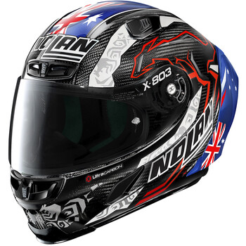 X-803 RS Ultra Carbon replica Casey Stoner 10-jarig jubileumheadset X-lite