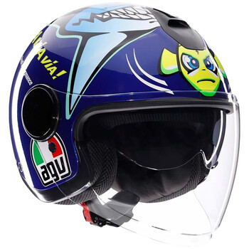 Eteres Rossi Misano 2015 Helm AGV