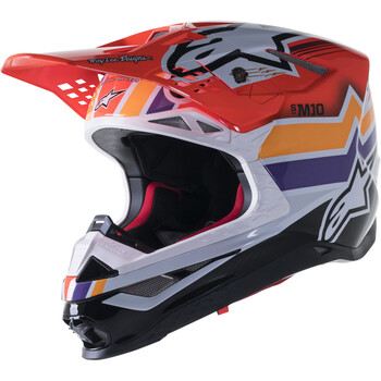 Troy Lee Design Supertech S-M10-helm Alpinestars