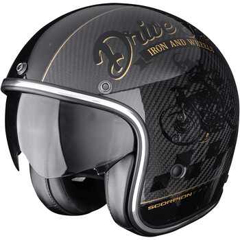 Belfast Evo Carbon Zippy helm Scorpion