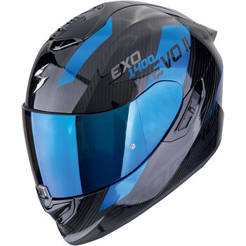 Exo-1400 Evo II Koolstof Helm met Luchtpatroon Scorpion