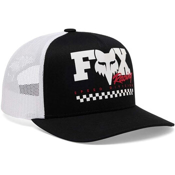 Jeugd Checker Mesh Trucker Cap Fox
