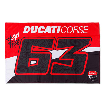 Ducati Bagnaia 63 vlag VR46
