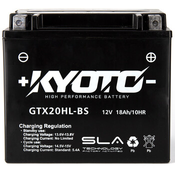 GTX20HL-BS SLA AGM-batterij Kyoto