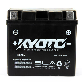 GTZ6V SLA AGM-batterij Kyoto