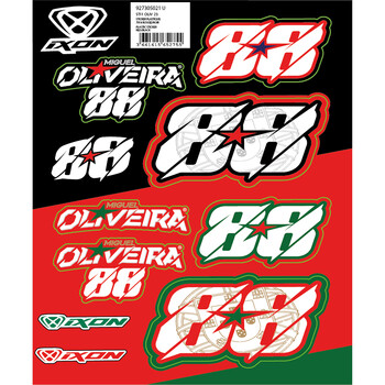Miguel Oliveira stickervellen 23 Ixon