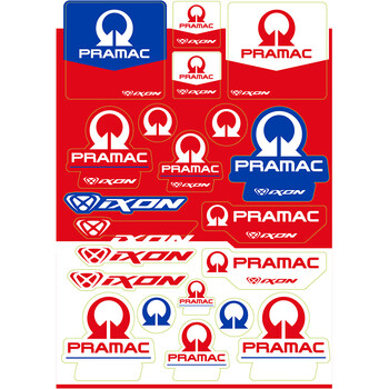 Pramac 22-stickerkaart Ixon