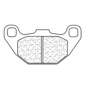 Quad gesinterde metalen remblokken - 1123ATV1 Cl brakes