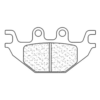 Quad gesinterde metalen remblokken - 1147ATV1 Cl brakes