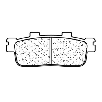 Quad gesinterde metalen remblokken - 1184ATV1 Cl brakes