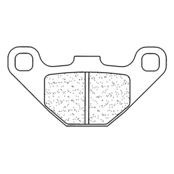 Quad gesinterde metalen remblokken - 2466ATV1 Cl brakes