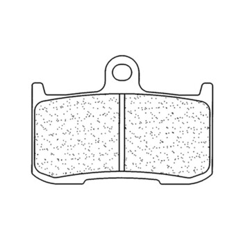 Wegremblokken van gesinterd metaal - 1083XBK5 Cl brakes