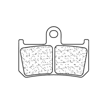 Wegremblokken van gesinterd metaal - 1180XBK5 Cl brakes