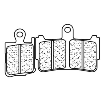 Wegremblokken van gesinterd metaal - 1216A3+ Cl brakes