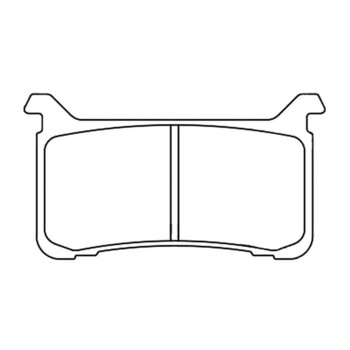 Straatremblokken gesinterd metaal - 1252A3+ Cl brakes