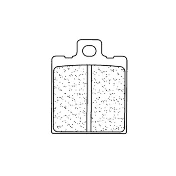 Wegremblokken van gesinterd metaal - 2249A3+ Cl brakes