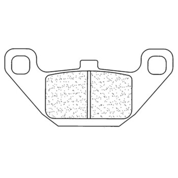 Remblokken van gesinterd metaal voor wegremmen - 2285A3+ Cl brakes